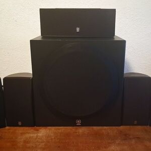 Yamaha Black 5.1 Home Theater Speaker System